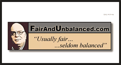 Desktop Screenshot of fairandunbalanced.com